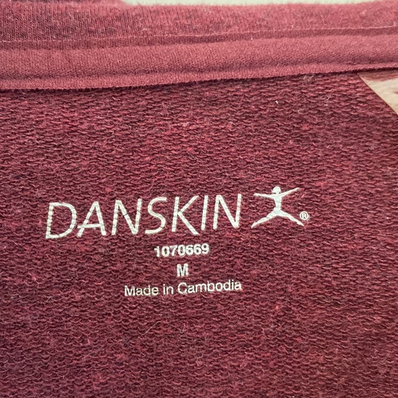 Danskin cowl neck wrap tunic top - Picture 3 of 10